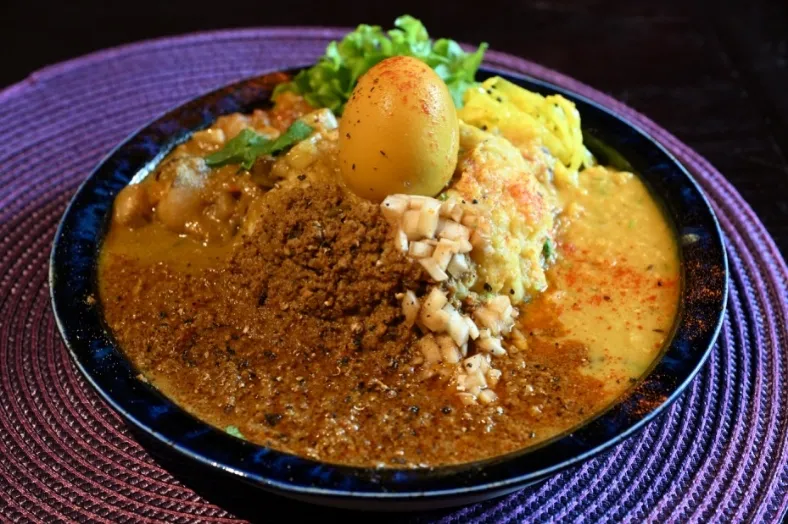 サルマメ咖喱のスパイスカレー