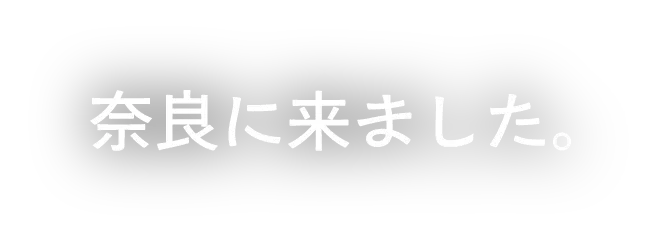 奈良に来ました。