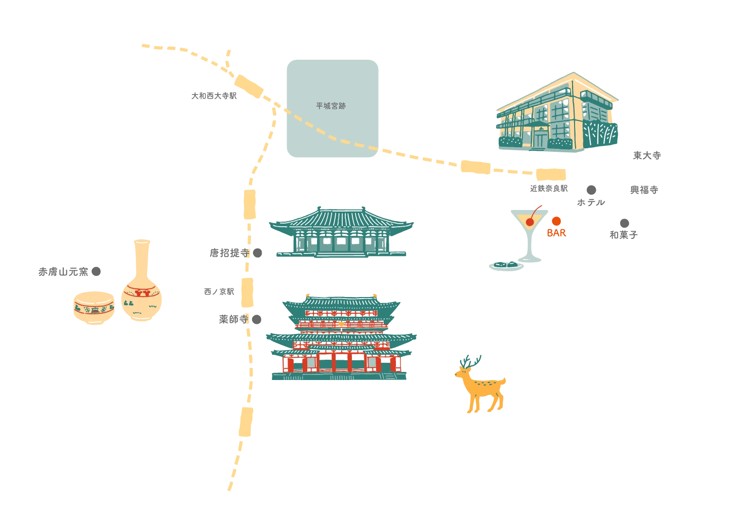 CMロケ地周辺MAP
