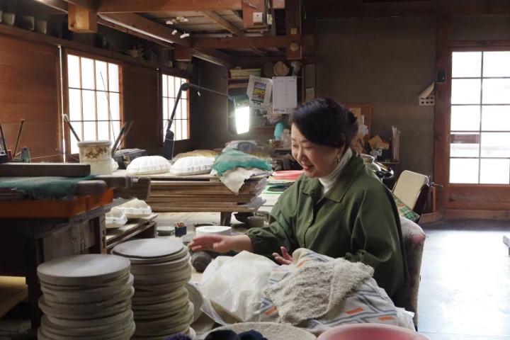 赤膚焼（あかはだやき）の職人