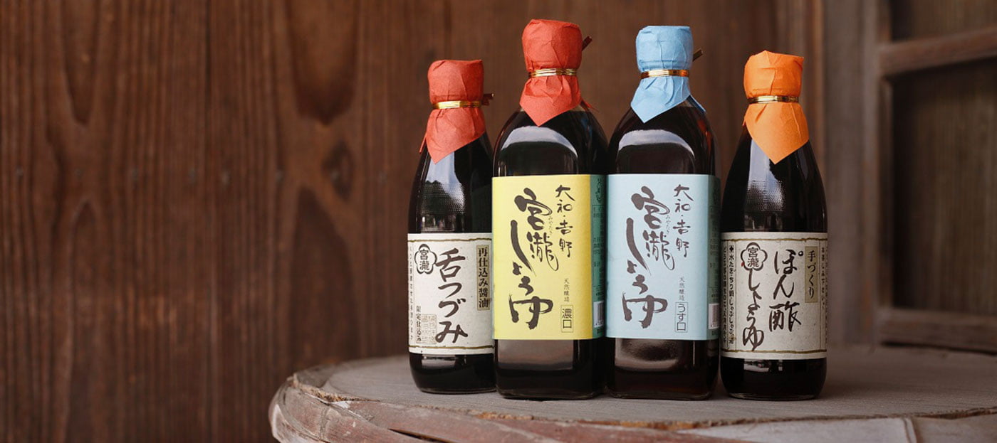 愛情たっぷり。100年以上の伝統と、吉野杉の木桶で醸す芳醇な醤油